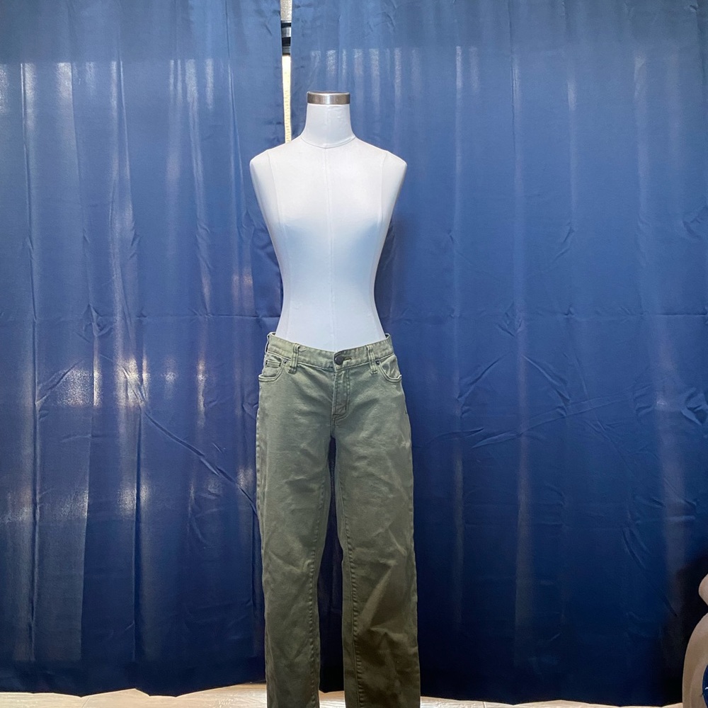 J. Crew Colored Toothpick Denim.